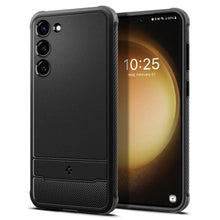 Заредете изображение във визуализатора на галерията – Spigen RUGGED ARMOR GALAXY S23 MATTE BLACK
