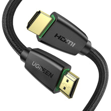 Заредете изображение във визуализатора на галерията – Ugreen HDMI 2.0 4K UHD cable 1.5m black (HD118)
