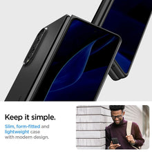 Заредете изображение във визуализатора на галерията – SPIGEN Airskin case for SAMSUNG Z FOLD 4 black
