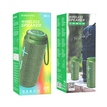 Заредете изображение във визуализатора на галерията – Borofone Portable Bluetooth Speaker BR24 Fashion green
