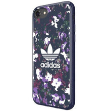 Заредете изображение във визуализатора на галерията – Adidas Snap Case Floral iPhone SE2022 / SE2020 / 7 / 8 / 6 / 6s navy/navy 40545
