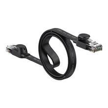 Заредете изображение във визуализатора на галерията – BASEUS high Speed RJ45 Gigabit network cable (flat cable) 1m Black PCWL-B01
