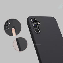 Заредете изображение във визуализатора на галерията – Nillkin Super Frosted Shield case for Samsung Galaxy A14 5G / Galaxy A14 cover + phone stand blue
