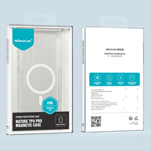 Заредете изображение във визуализатора на галерията – Nillkin Nature Pro Magnetic Case for Samsung Galaxy S23 with MagSafe armored cover white
