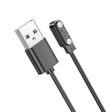 Заредете изображение във визуализатора на галерията – Borofone Magnetic cable for BD5 smartwatch black
