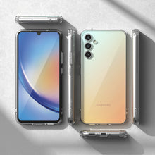 Заредете изображение във визуализатора на галерията – Ringke Fusion case for Samsung Galaxy A54 5G semi-transparent armored case
