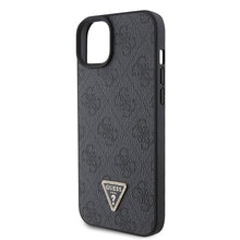 Заредете изображение във визуализатора на галерията – Original Case GUESS hardcase Crossbody 4G Metal Logo GUHCP15MP4TDSCPK for Iphone 15 Plus black
