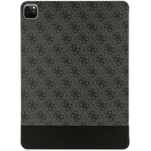 Заредете изображение във визуализатора на галерията – Original Case GUESS 4G Stripe Allover GUFCP12PS4SGK for iPad Pro 12.9" black
