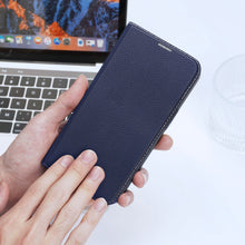 Заредете изображение във визуализатора на галерията – Dux Ducis Skin X2 case for iPhone 14 case with magnetic flap blue
