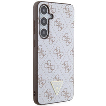 Заредете изображение във визуализатора на галерията – Guess 4G Triangle case for Samsung Galaxy S24+ - white

