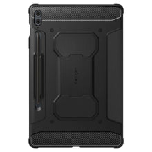 Заредете изображение във визуализатора на галерията – Spigen Rugged Armor Pro case for Samsung Galaxy Tab S9 FE+ 12.4'' X610 / X616B - black
