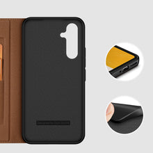 Заредете изображение във визуализатора на галерията – Dux Ducis Skin X2 case for Samsung Galaxy A34 5G flip cover wallet stand brown
