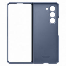 Заредете изображение във визуализатора на галерията – Silicone case for Samsung Galaxy Z Fold 5 Slim Case + stylus - blue
