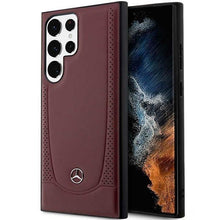 Заредете изображение във визуализатора на галерията – Mercedes MEHCS23LARMRE S23 Ultra S918 red/red hardcase Leather Urban Bengale
