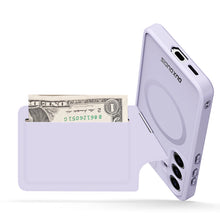 Заредете изображение във визуализатора на галерията – Rafi II Mag case for Samsung S24 - Purple
