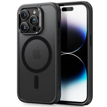 Заредете изображение във визуализатора на галерията – ESR CH HALOLOCK MAGSAFE IPHONE 14 PRO MAX FROSTED BLACK
