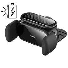 Заредете изображение във визуализатора на галерията – Baseus Steel Cannon Pro solar automatic cockpit car holder black (SUGP010001)
