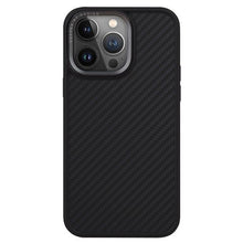 Заредете изображение във визуализатора на галерията – Uniq case Keva iPhone 15 Pro 6.1" Magclick Charging black/carbon black
