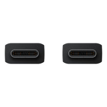 Заредете изображение във визуализатора на галерията – Samsung cable USB-C - USB-C 5A 480Mbps 1.8m black (EP-DX510JBEGEU)
