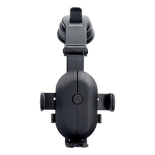 Заредете изображение във визуализатора на галерията – Car phone holder for center console XK045 black (rotated)
