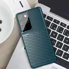 Заредете изображение във визуализатора на галерията – Thunder Case case for Samsung Galaxy S23 Ultra silicone armor case black
