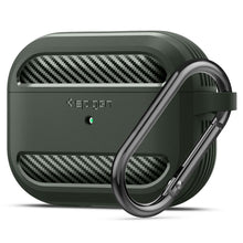 Заредете изображение във визуализатора на галерията – Spigen RUGGED ARMOR Apple AIRPODS PRO 1 MILITARY GREEN
