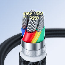 Заредете изображение във визуализатора на галерията – Joyroom cable USB - Lightning 2.4A 0.25 m black (S-UL012A11)
