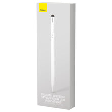 Заредете изображение във визуализатора на галерията – Baseus Smooth Writing Active Stylus Pen for iPad / iPad Pro / iPad Air with Cap for Capacitive screens white (SXBC040002)
