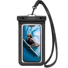 Заредете изображение във визуализатора на галерията – Spigen a601 universal waterproof case black - TopMag
