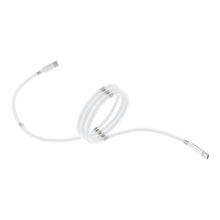 Заредете изображение във визуализатора на галерията – Cable type c - type c magnetic power delivery pd60w 3a c676 white 1 meter - TopMag
