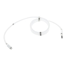 Заредете изображение във визуализатора на галерията – Cable usb do iphone lightning 8-pin magnetic 2,4a c683 white 1 meter - TopMag
