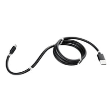 Заредете изображение във визуализатора на галерията – Cable usb - typ c magnetic 2,4a c686 black 1 meter - TopMag
