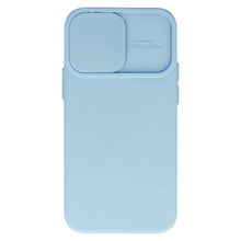 Заредете изображение във визуализатора на галерията – Camshield Soft for Iphone 15 Pro Max Light blue
