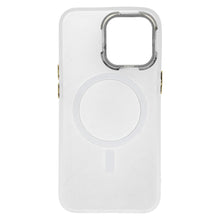 Заредете изображение във визуализатора на галерията – Magnetic Frosted Case for Iphone 13 Pro Max White
