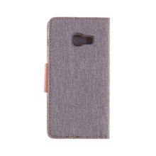 Заредете изображение във визуализатора на галерията – Калъф тип книга Canvas за samsung galaxy a3 2017 сив - само за 10.99 лв
