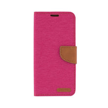 Заредете изображение във визуализатора на галерията – Калъф тип книга Canvas за samsung j6+ (j6 plus) розов - само за 12.99 лв
