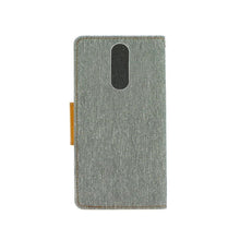 Заредете изображение във визуализатора на галерията – Калъф тип книга Canvas за huawei mate 10 lite сив - само за 12.99 лв
