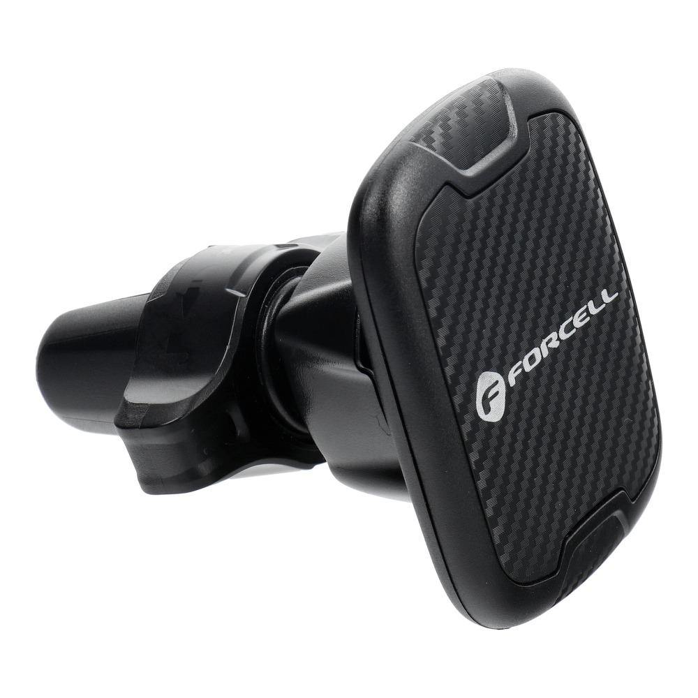 Car holder for smartphone forcell carbon h-ct325 magnetic to air vent - TopMag