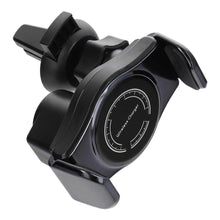 Заредете изображение във визуализатора на галерията – Car holder with automatic wireless charging to air vent 15w t3 black - TopMag
