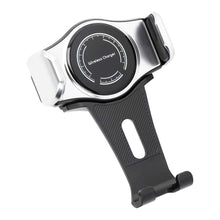 Заредете изображение във визуализатора на галерията – Car holder with automatic wireless charging to air vent 15w t3 silver - TopMag
