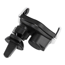 Заредете изображение във визуализатора на галерията – Car holder with automatic wireless charging to air vent 15w t3 silver - TopMag
