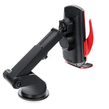 Заредете изображение във визуализатора на галерията – Car holder with wireless charging automatic sensor hs3 15w red - TopMag
