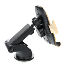 Заредете изображение във визуализатора на галерията – Car holder with wireless charging automatic sensor + magnetic adapters hs2 15w gold - TopMag
