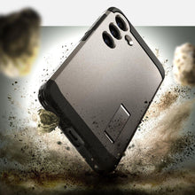 Заредете изображение във визуализатора на галерията – Spigen Tough Armor case for Samsung Galaxy S24 - metallic gray
