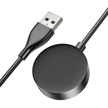 Заредете изображение във визуализатора на галерията – Borofone Wireless induction charger BQ24 SAM smartwatch 2,5W black
