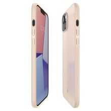 Заредете изображение във визуализатора на галерията – Spigen thin fit гръб за iphone 14 sand beige - TopMag
