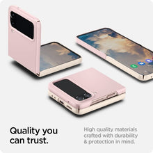 Заредете изображение във визуализатора на галерията – Spigen airskin case for samsung z flip 4 cotton pink - TopMag
