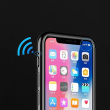 Заредете изображение във визуализатора на галерията – Wozinsky Full Magnetic Case Full Body Front and Back Cover with built-in glass for Samsung Galaxy A72 4G black-transparent
