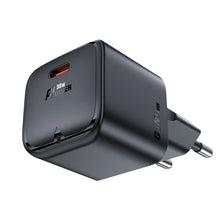Заредете изображение във визуализатора на галерията – Acefast A77 Mini PD 30W GaN USB-C wall charger - black
