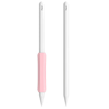 Заредете изображение във визуализатора на галерията – Stoyobe Silicone Holder silicone holder for Apple Pencil 1 / Apple Pencil 2 / Huawei M-Pencil pink

